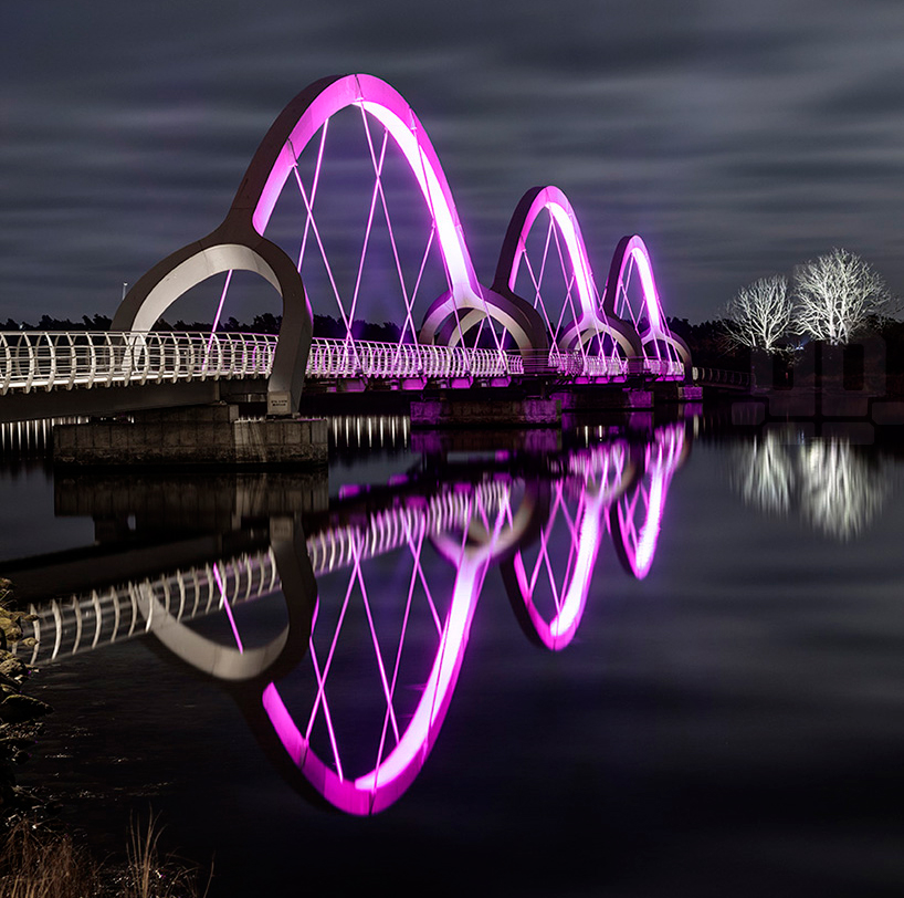 Sölvesborg's bridge in Sweden